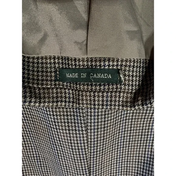 Ralph Lauren LRL Mens 52R Brown Houndstooth Casual Blazer Sport Coat - Picture 14 of 15